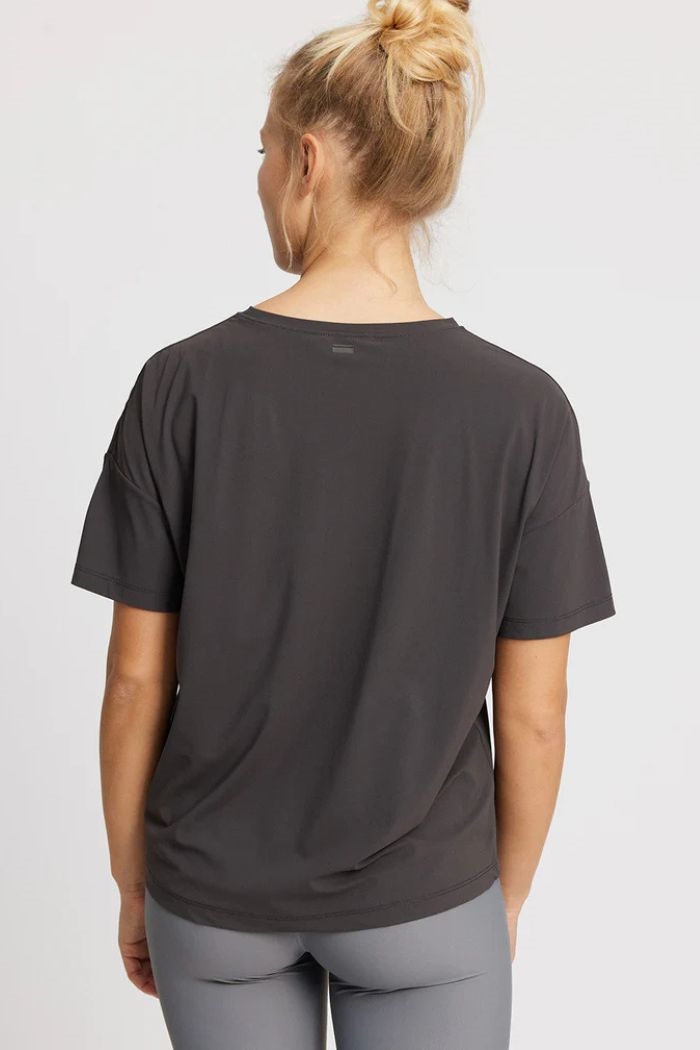 Rethinkit, Vela Loose tee, Almost black